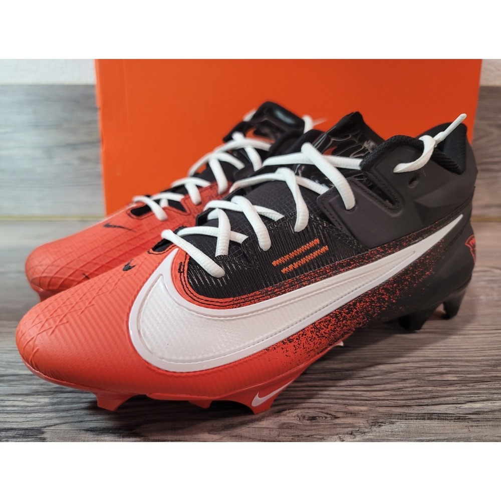 Nike Edge Elite 360 2 SMU P Oregon state football cleats NEW black orange  12.5
